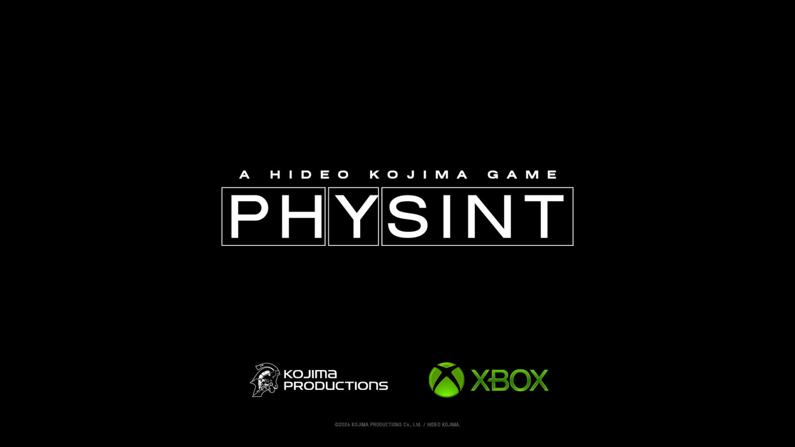 Hideo Kojima PHYSINT action espionage game artwork