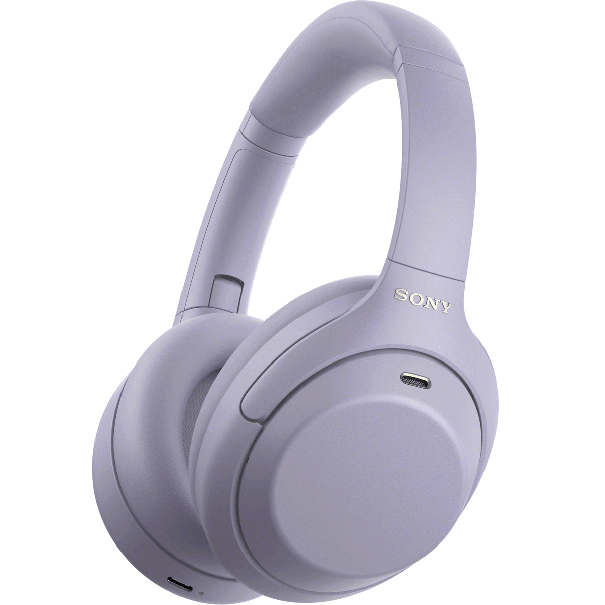 Sony WH-1000XM4C lavender headphones shown in leaked product render
