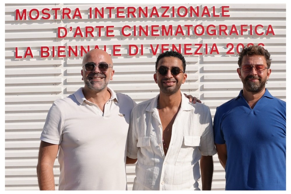 MAD Solutions and IRTH representatives at the Venice Film Festival