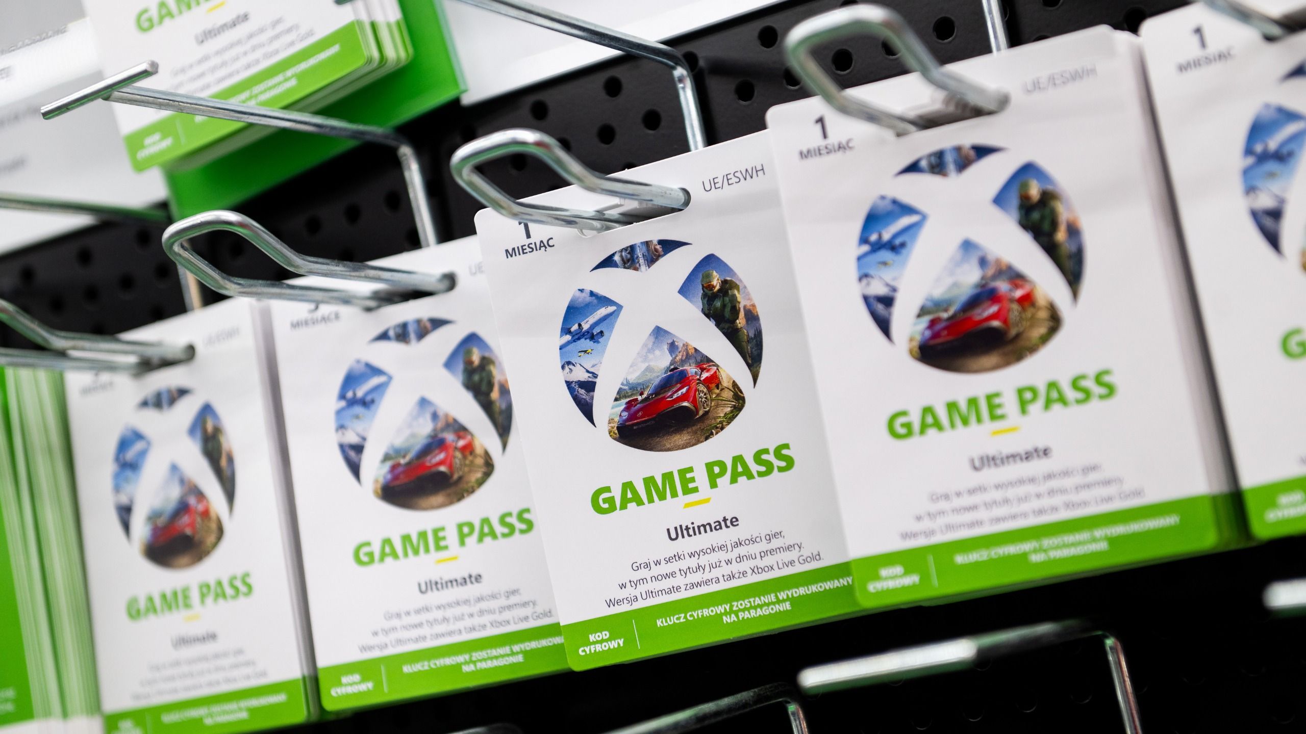 Xbox Game Pass discounts shown on a console gaming subscription service