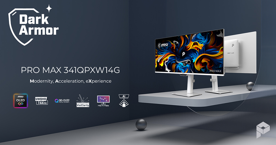 MSI PRO MAX 341QPXW14G: 34-inch Mac monitor