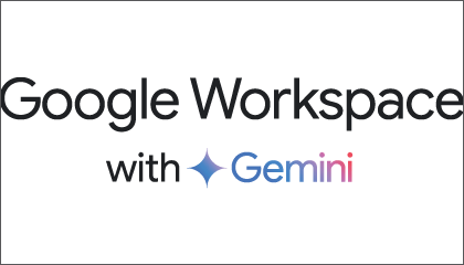 Google Workspace with Gemini official branding for Notebooks in Gemini