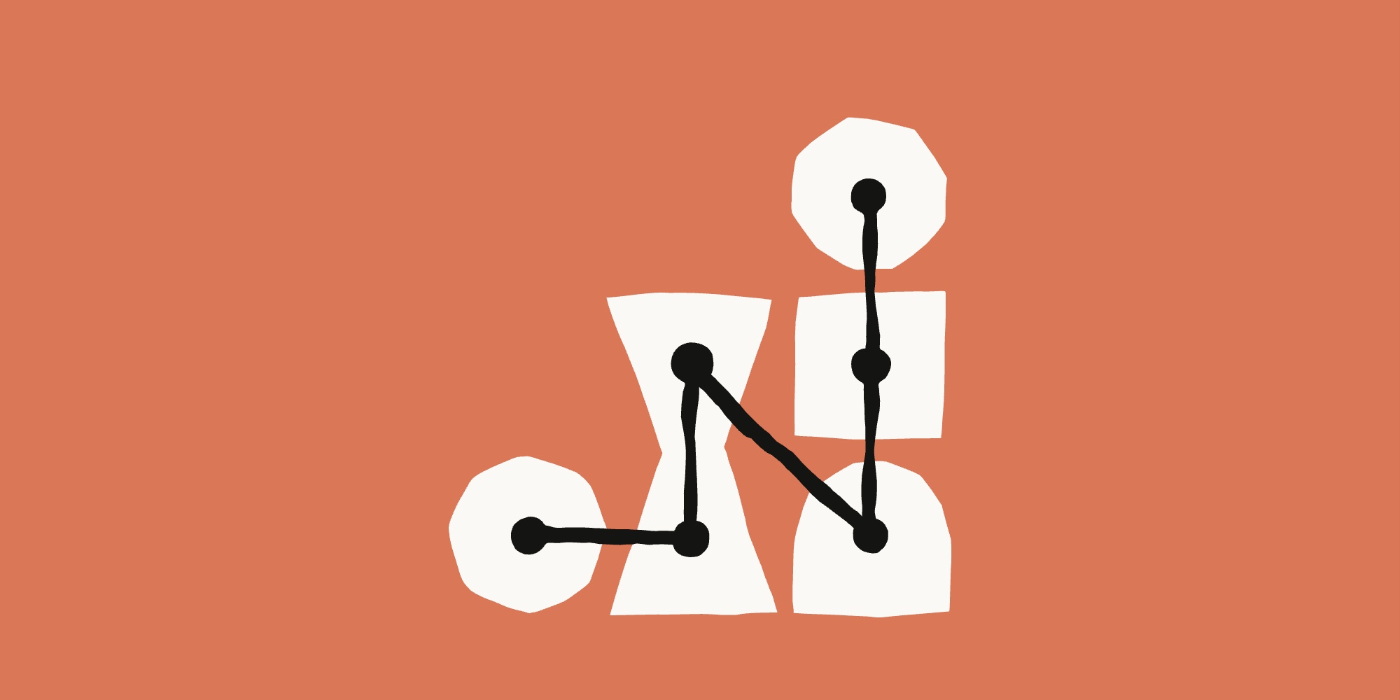 Abstract Anthropic illustration for Claude Code Projects redesign