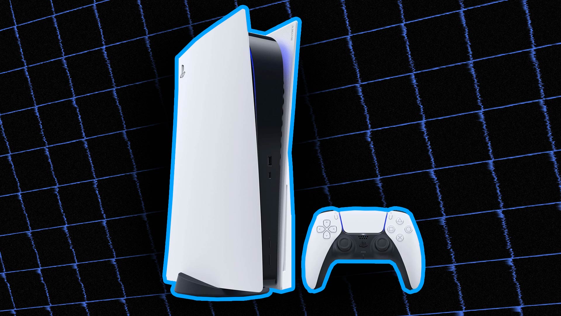 PlayStation 5 console and DualSense controller for PlayStation Store news
