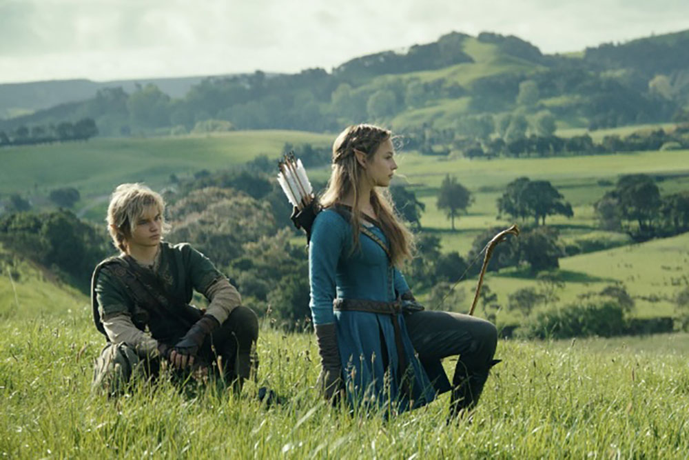 Live-action Link and Zelda in an official Legend of Zelda first-look still