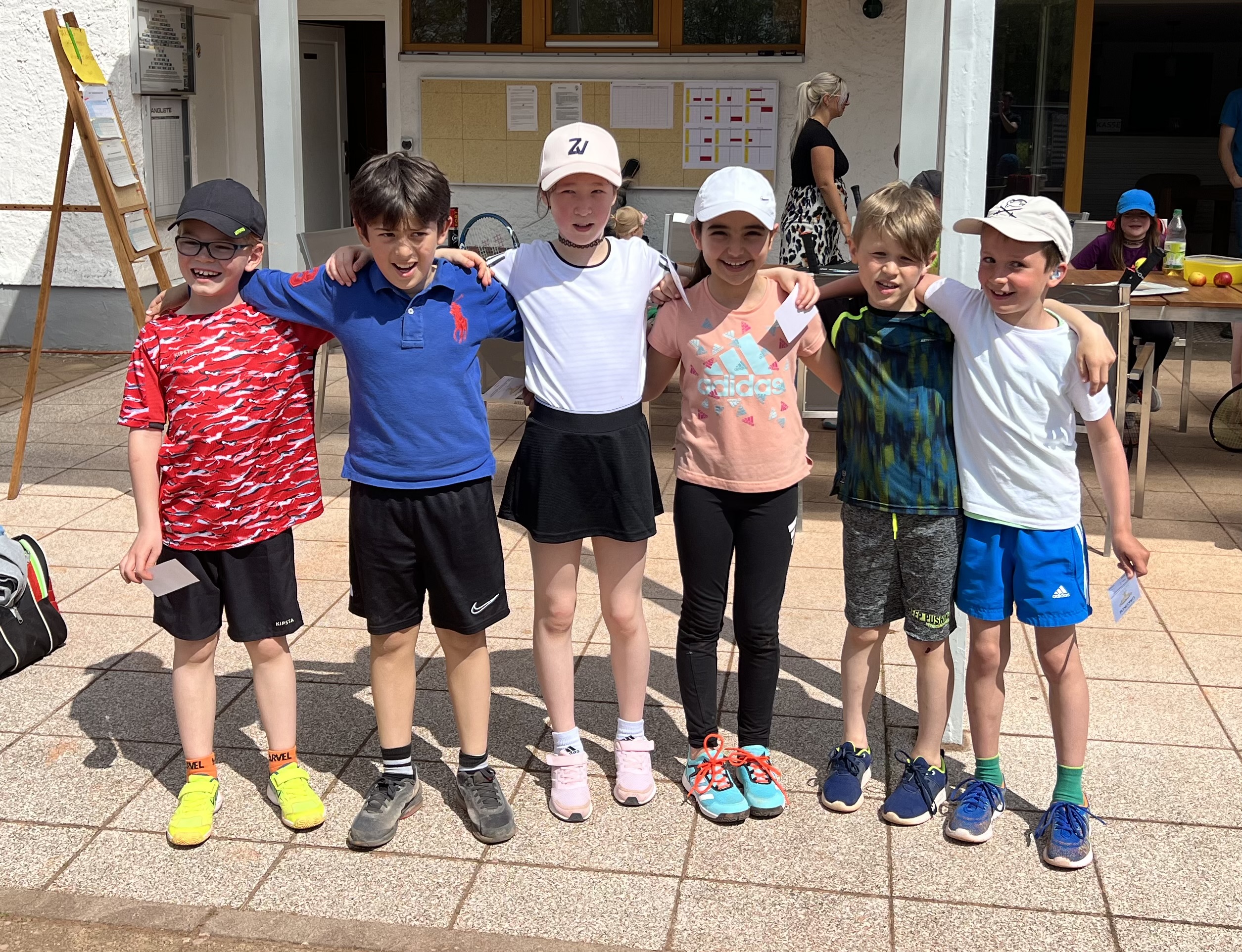 Gewinner des 1. vereinsinternen Nachwuchsturniers 2022