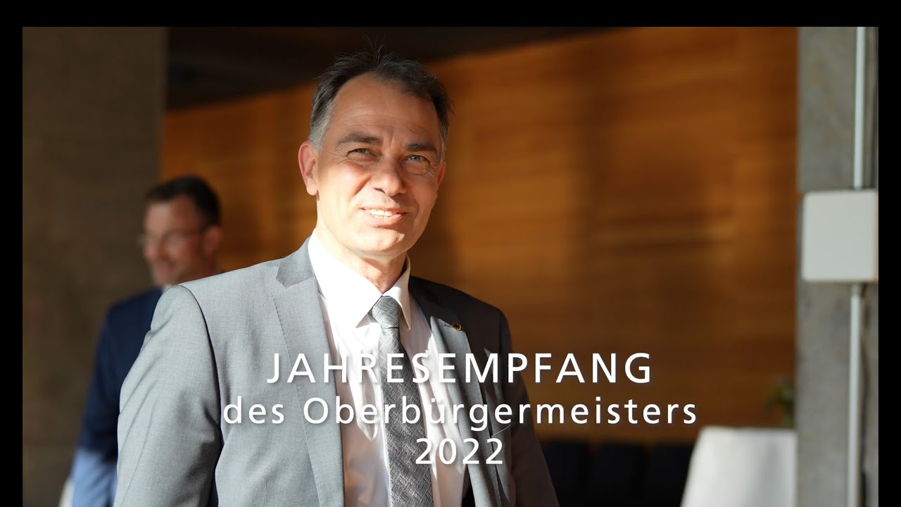 Ganz nah an der Macht – Vorstand beim Jahresempfang des Oberbürgermeisters