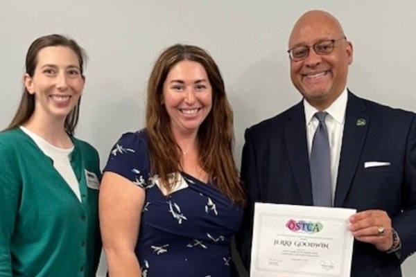 Goodwin Receives Mass Communication Teacher of the Year Award