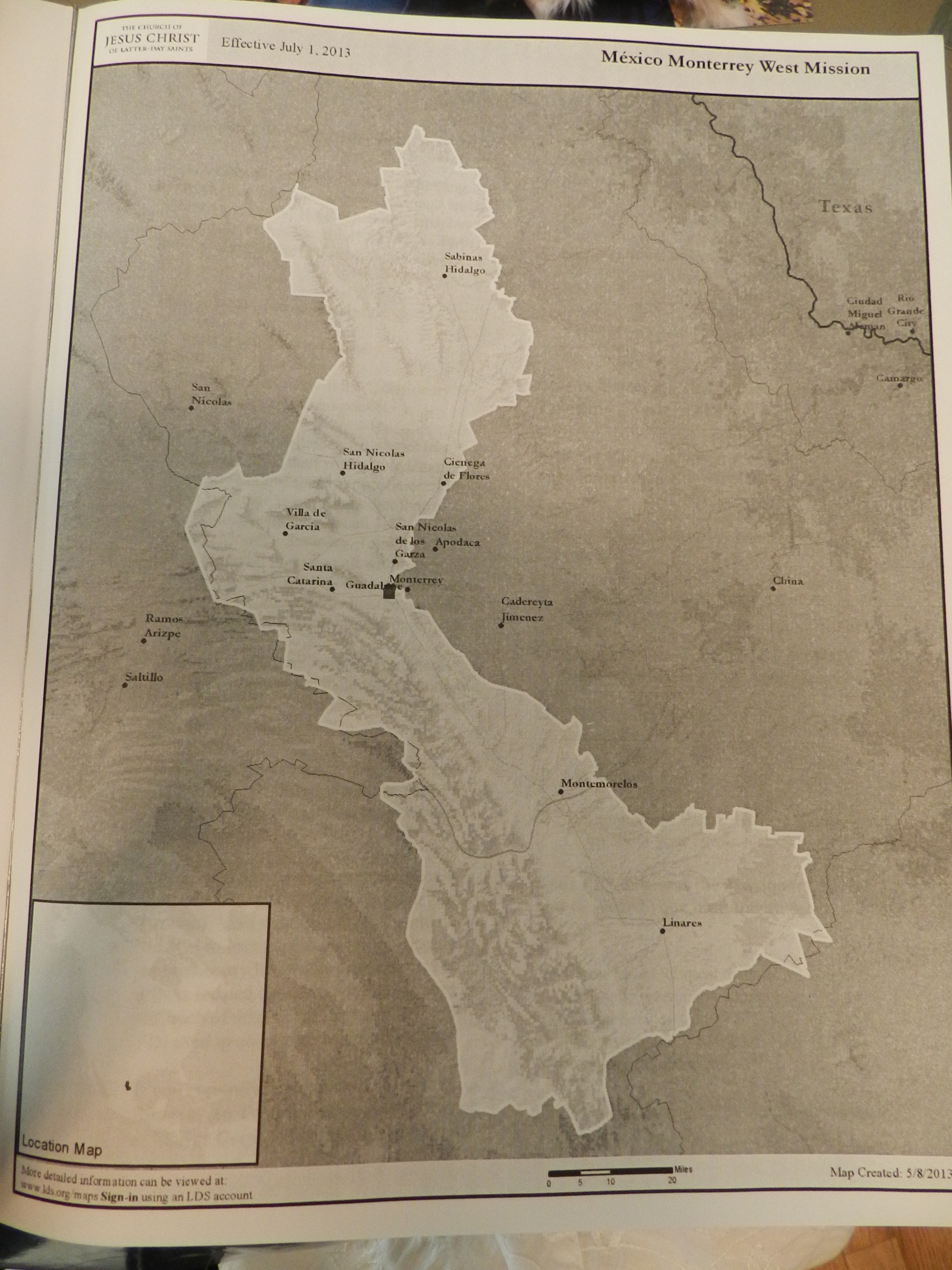 Close Up Map