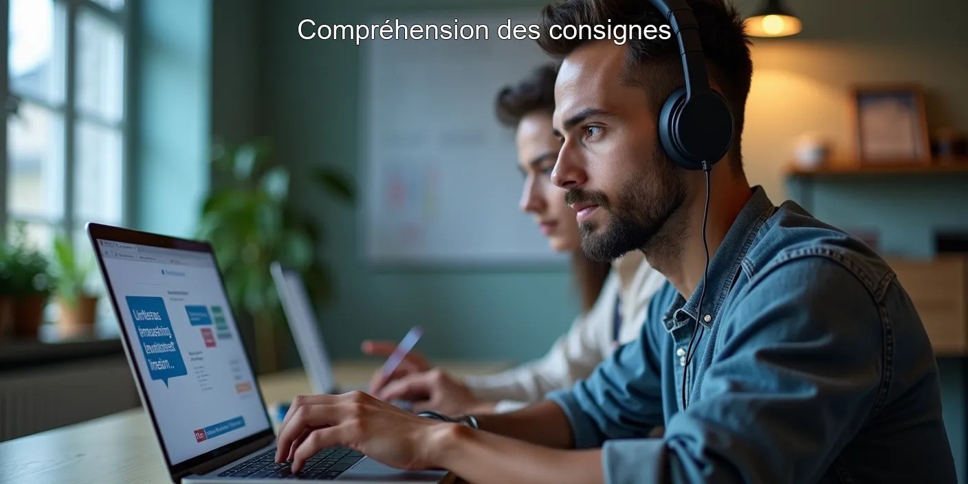 Compréhension des consignes