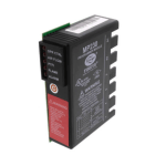 Black card type programmer module for burner controls with status lights