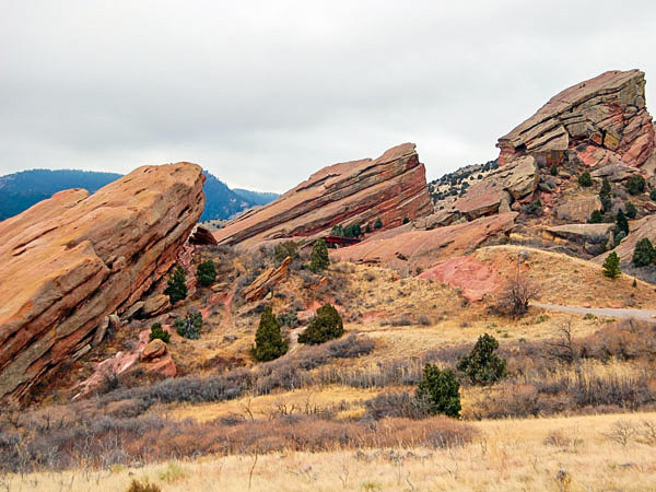 According to the typical color wheel, no two colors can be blended together to create red, as red is a primary color and is one of the sources, or backbones, of other colors. Red Rocks Amphitheatre The Cultural Landscape Foundation