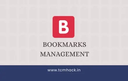 Bookmarks Management