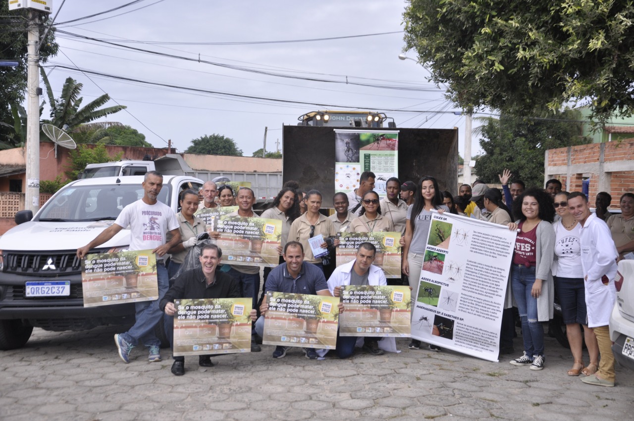 Mutirão contra a dengue nesta quarta-feira no Santo Antônio