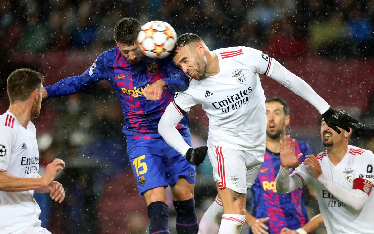 Barcelona empata com Benfica, se complica e decide vida contra Bayern