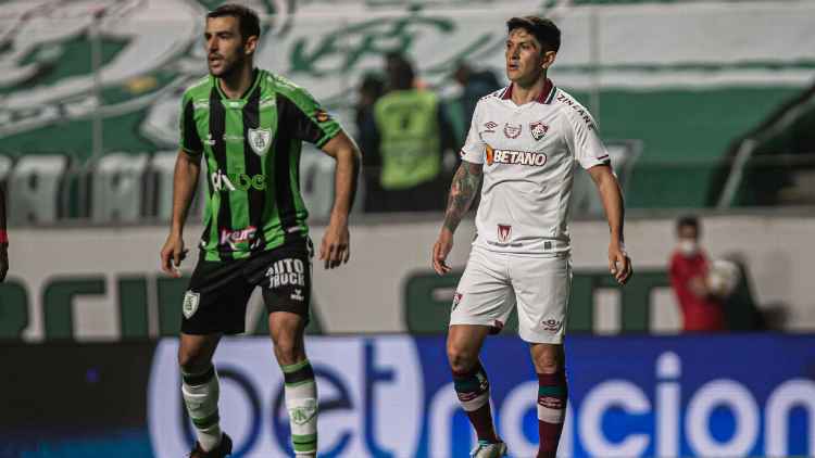 Fluminense joga 80 minutos com um a mais, mas fica no empate com América-MG
