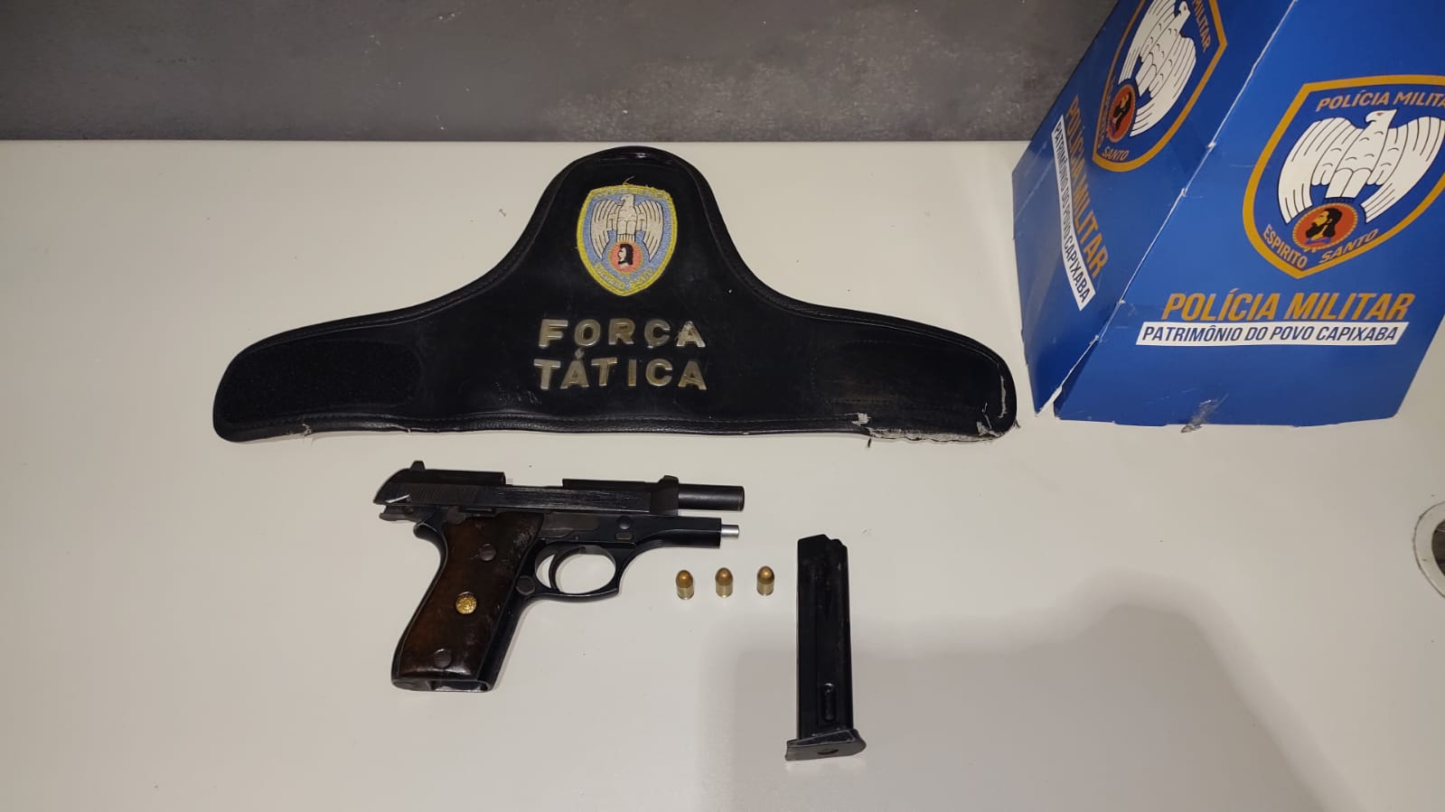 Criminosos atiram contra a PM e são presos em Nova Venécia