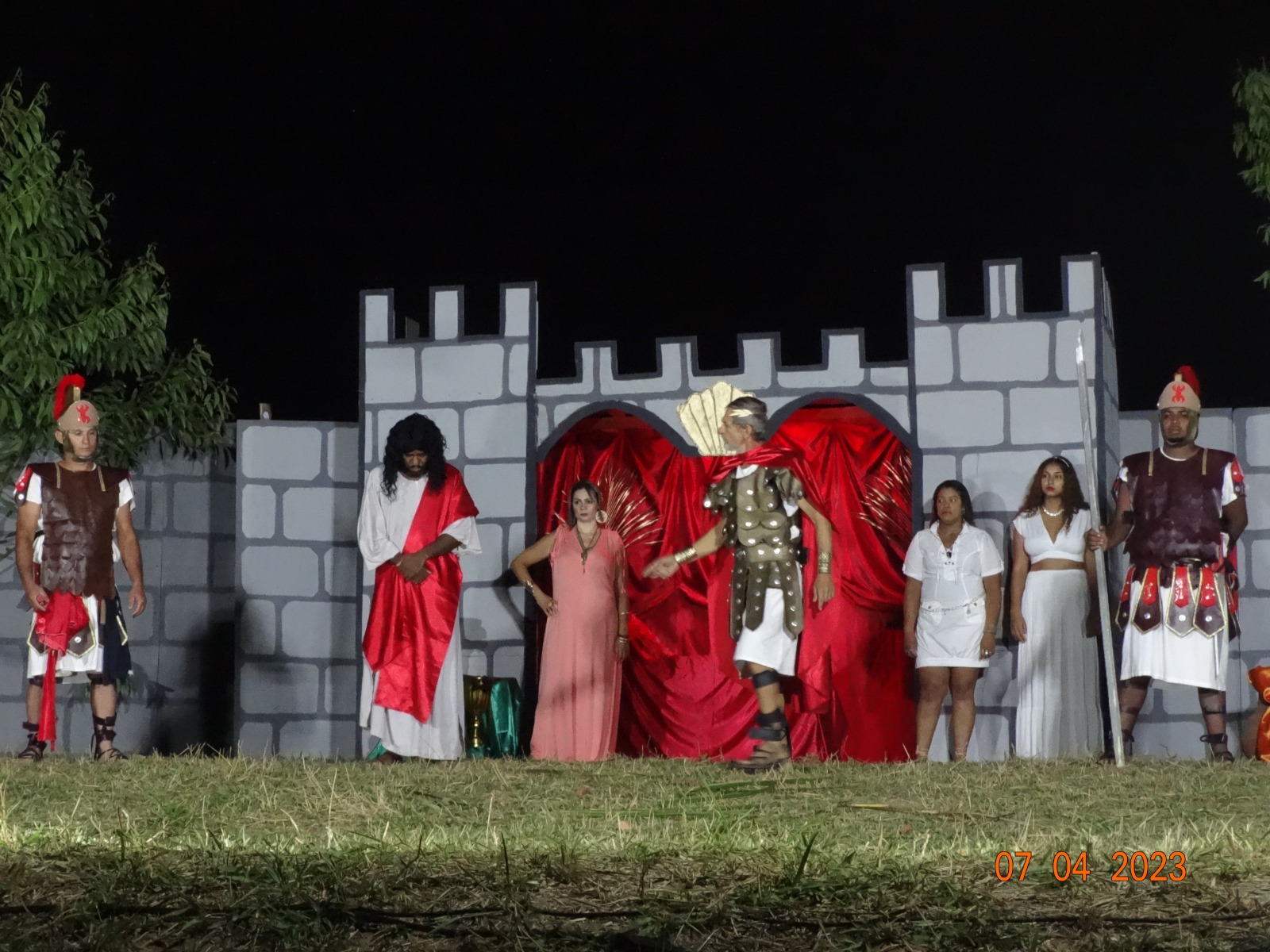 Grupo teatral Arte Cultural Ascensão prepara apresentação da Paixão de Cristo em São Mateus