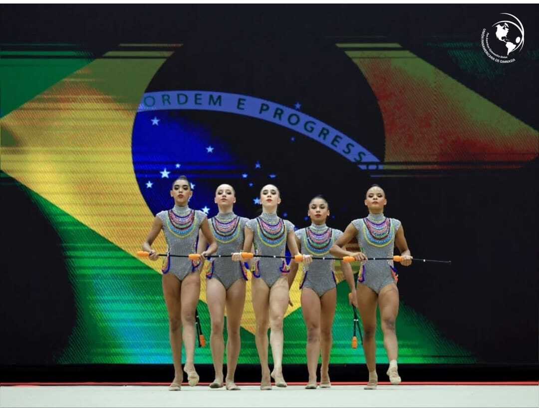 Atleta mateense integra equipe campeã do Pan-Americano de Ginástica Rítmica no Paraguai
