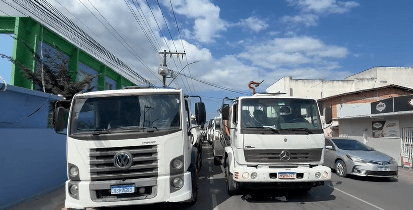 Com crise no abastecimento, Saae volta a recorrer a caminhões-pipa enquanto captação opera pela metade