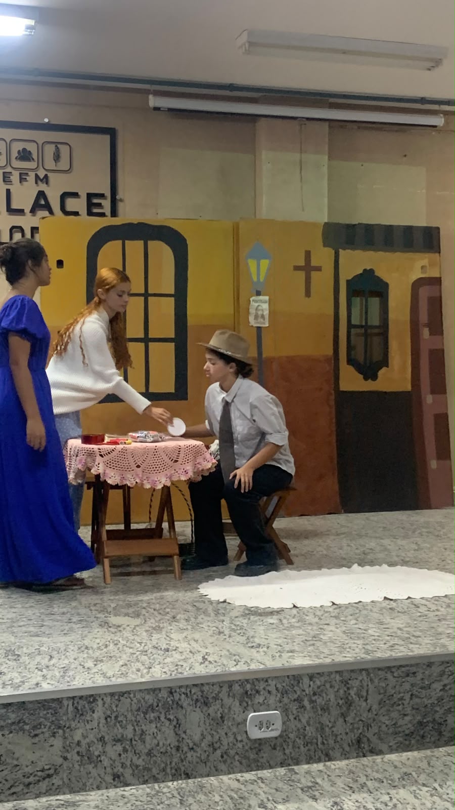 TEATRO LITERÁRIO: Alunos levam obras de Machado de Assis para palco da Escola Wallace Castelo Dutra, de Guriri