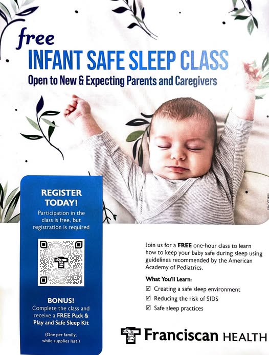 Register for Free Infant Safe Sleep Class