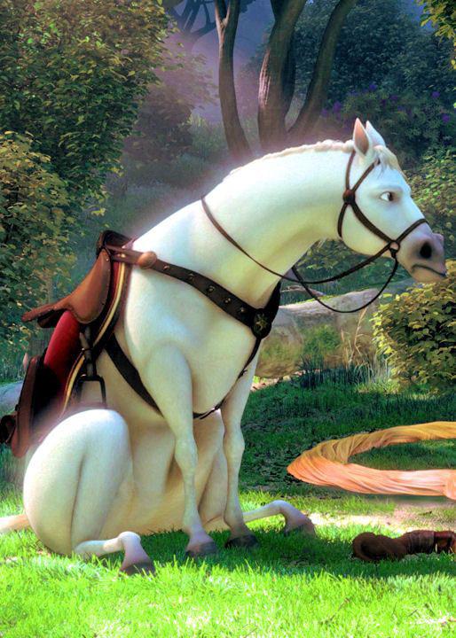 Wounded horse two