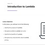 AWS Lambda Getting Started - Tutorials Dojo