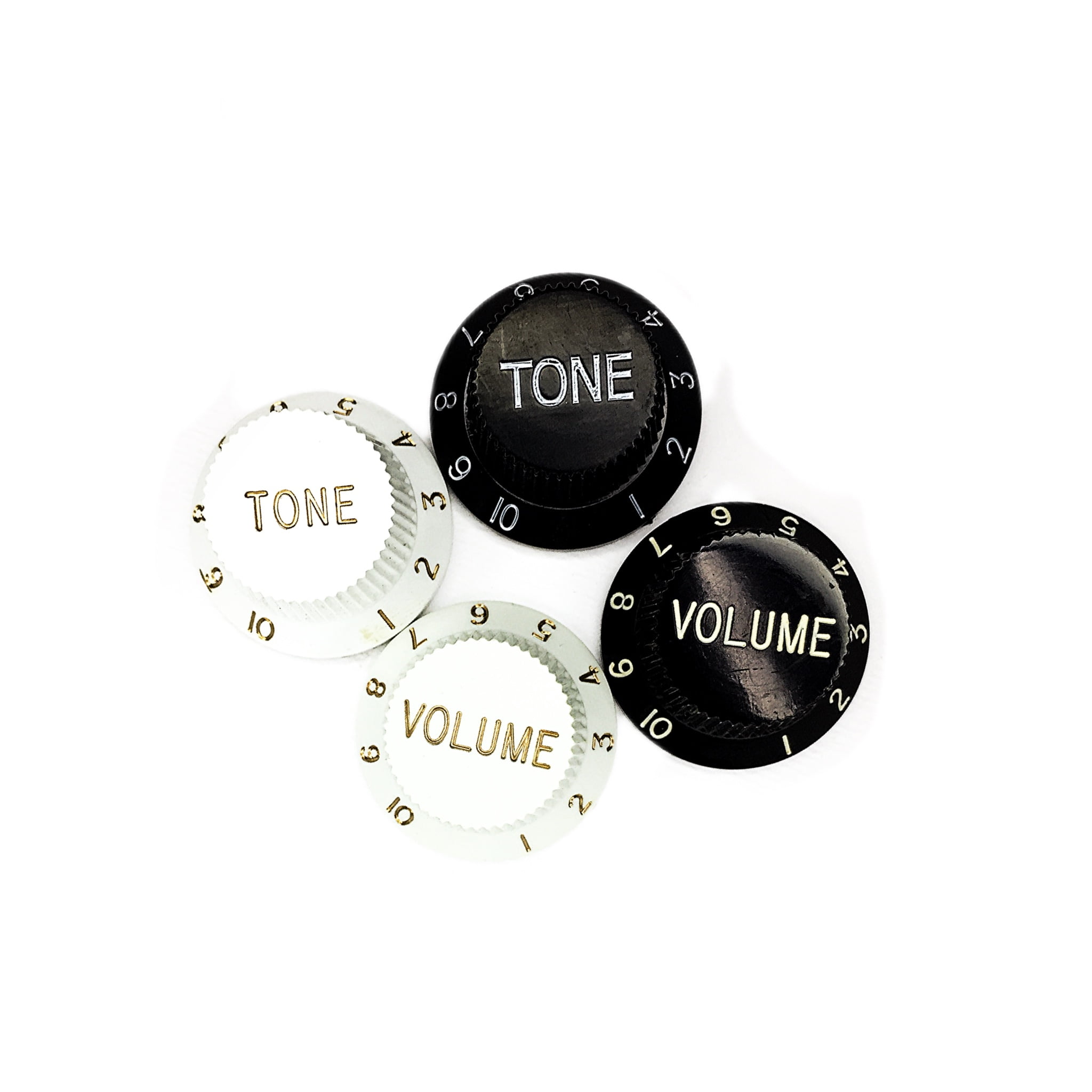 MS-K15 Strat Volume Knobs Cream
