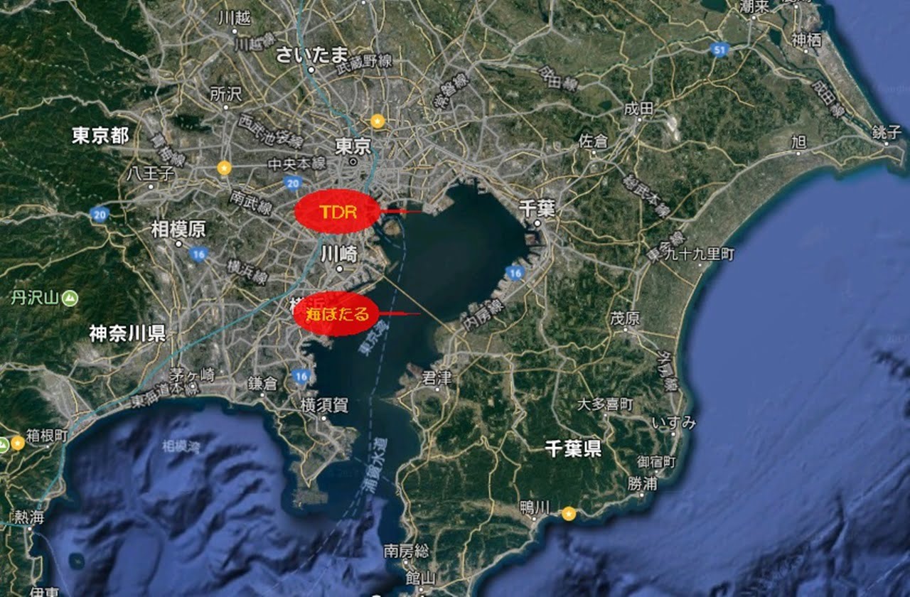 検証 海ほたるから東京ディズニーリゾートはどう見える 意外なスポットを紹介 Tdrハック