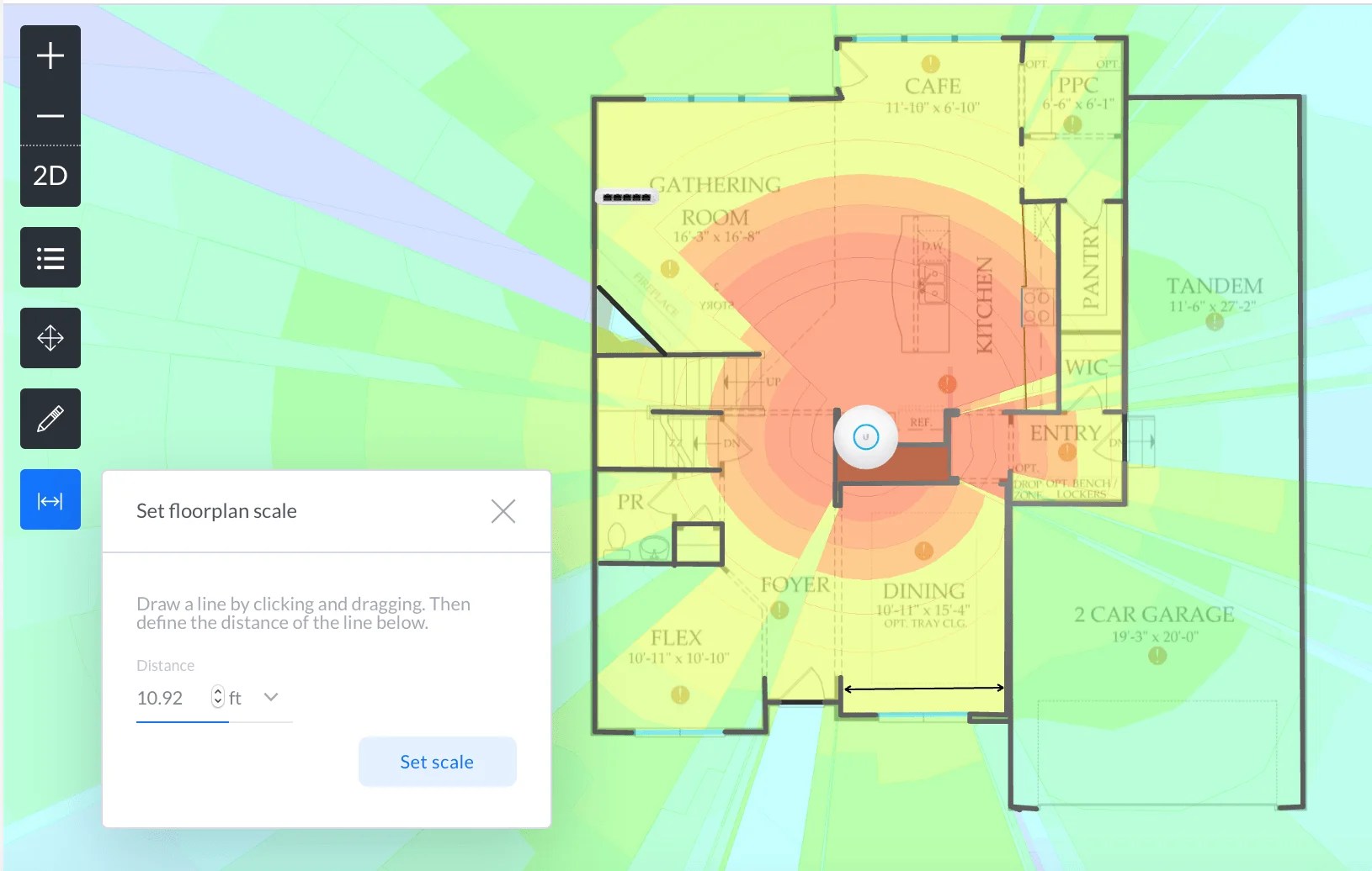 Ubiquiti Unifi Adds Useful Wireless Heat Maps TDSheridan Lab Scale 