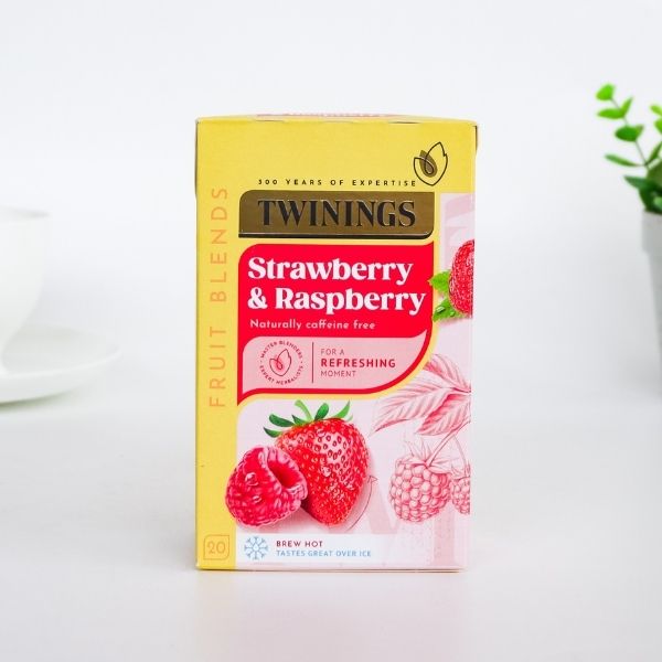Twinings Strawberry & Raspberry - 20 tea bags - Tea At Heart