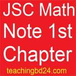 JSC Math Note 1st Chapter patterns