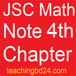 JSC Math Note 4th Chapter Algebraic equation and application