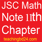 JSC Math Note 11th Chapter Information and Data