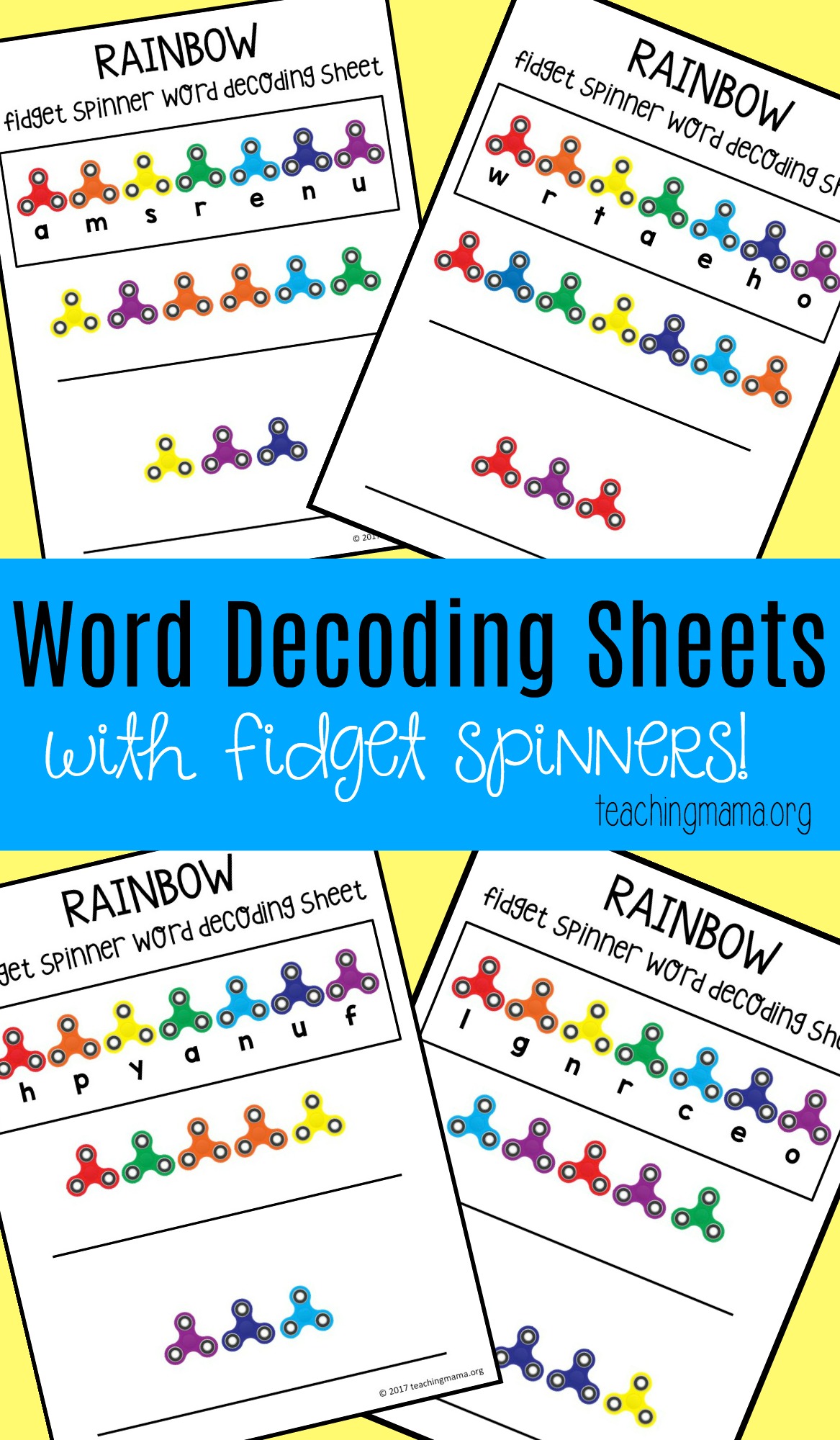 Rainbow Words Printable Ten Word Rainbow Writing Printable Rainbow