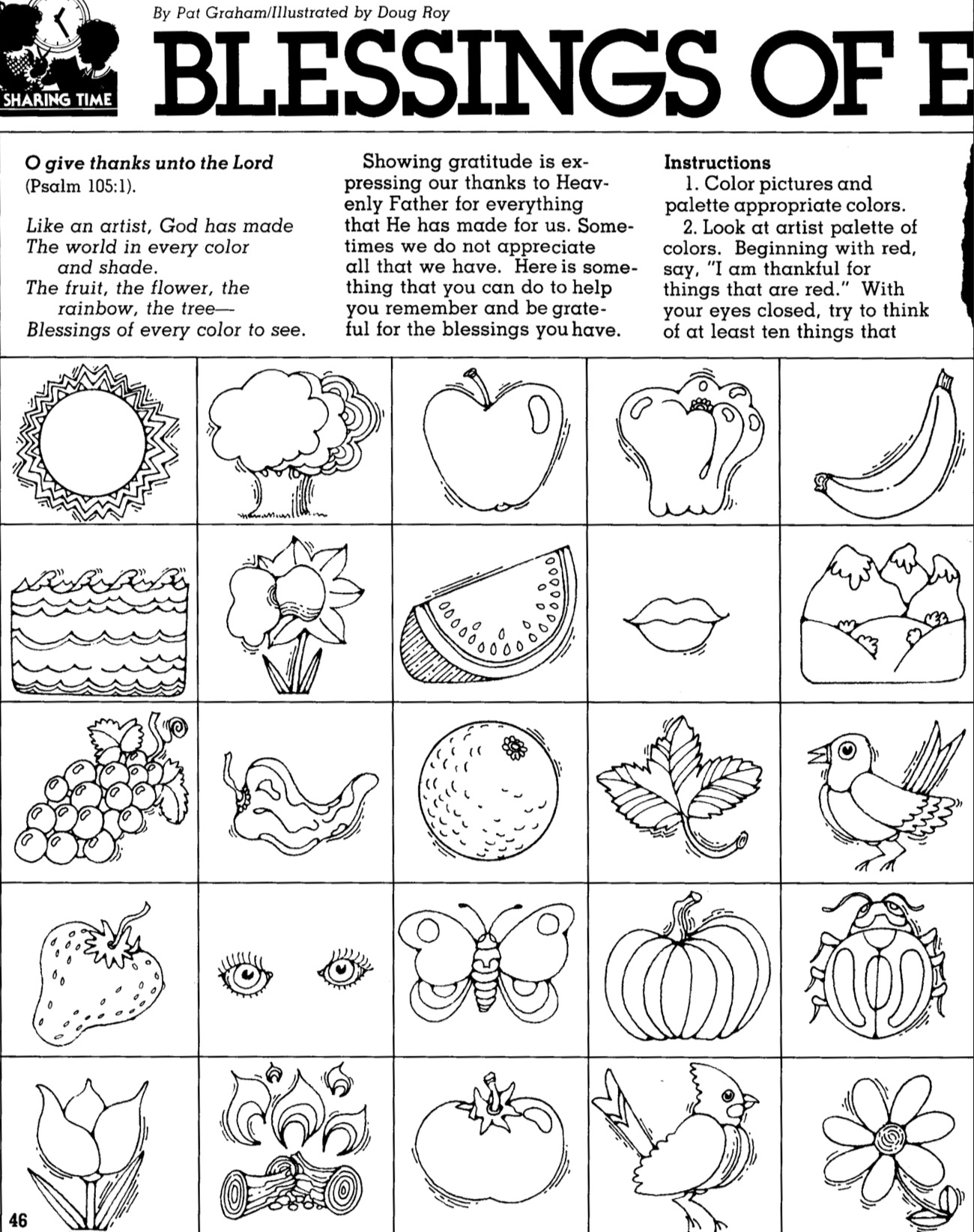 blessings gratitude activities games archives