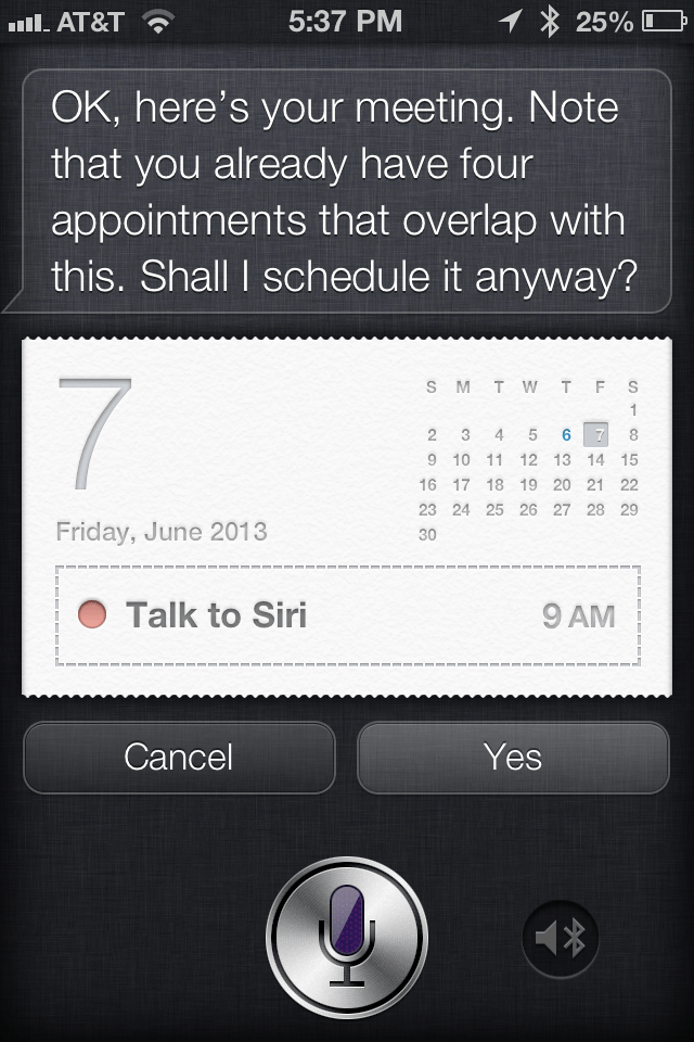 How To Add Find Edit Or Cancel Calendar Appointments Using Siri