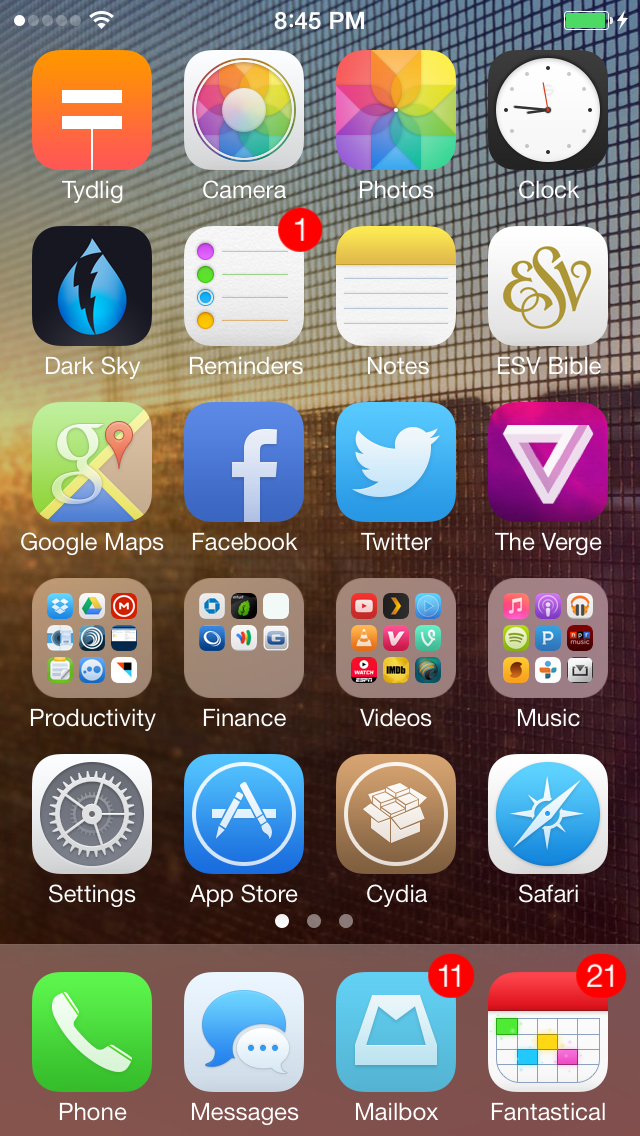 ayeris Review The best iOS 7 theme for jailbroken iPhone and iPod