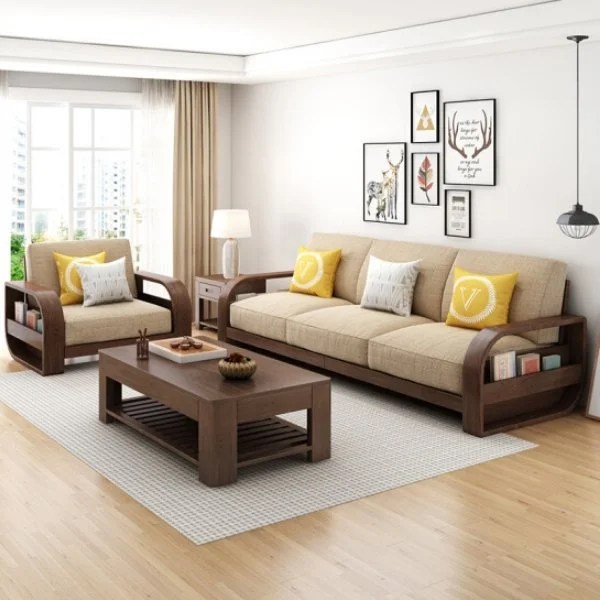 Buy Wooden Sofa Set Online Teaklab