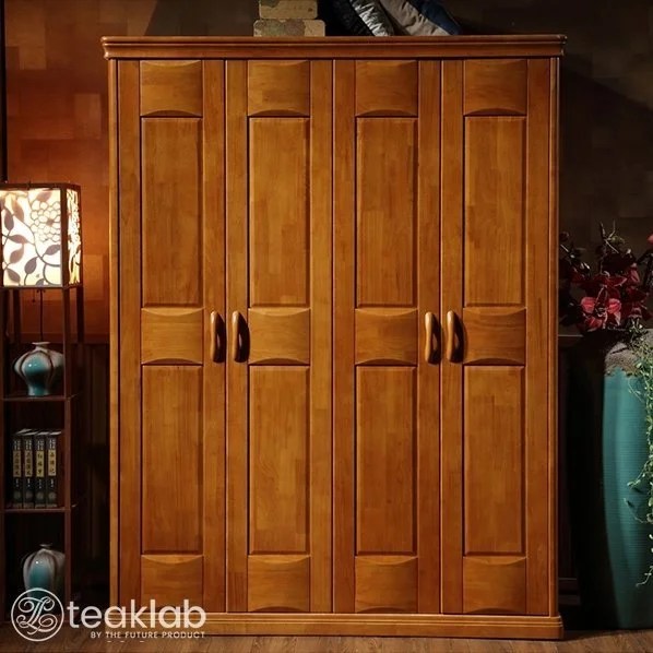 Buy Teak Wood Wardrobe Online Teaklab