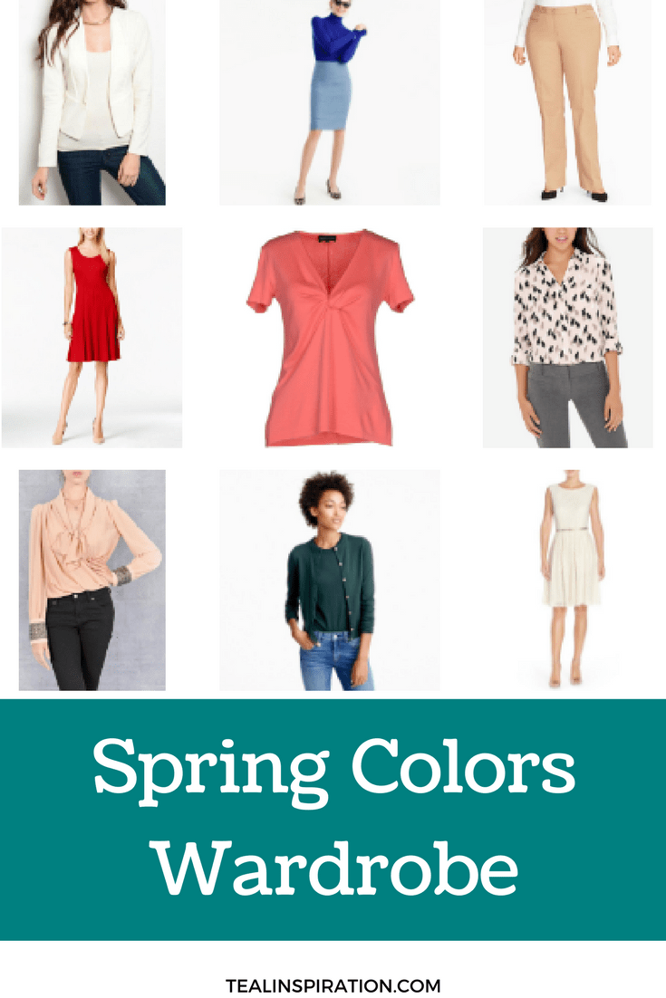 images Clear Spring Color Palette Clothing spring color palette wardrobe capsule