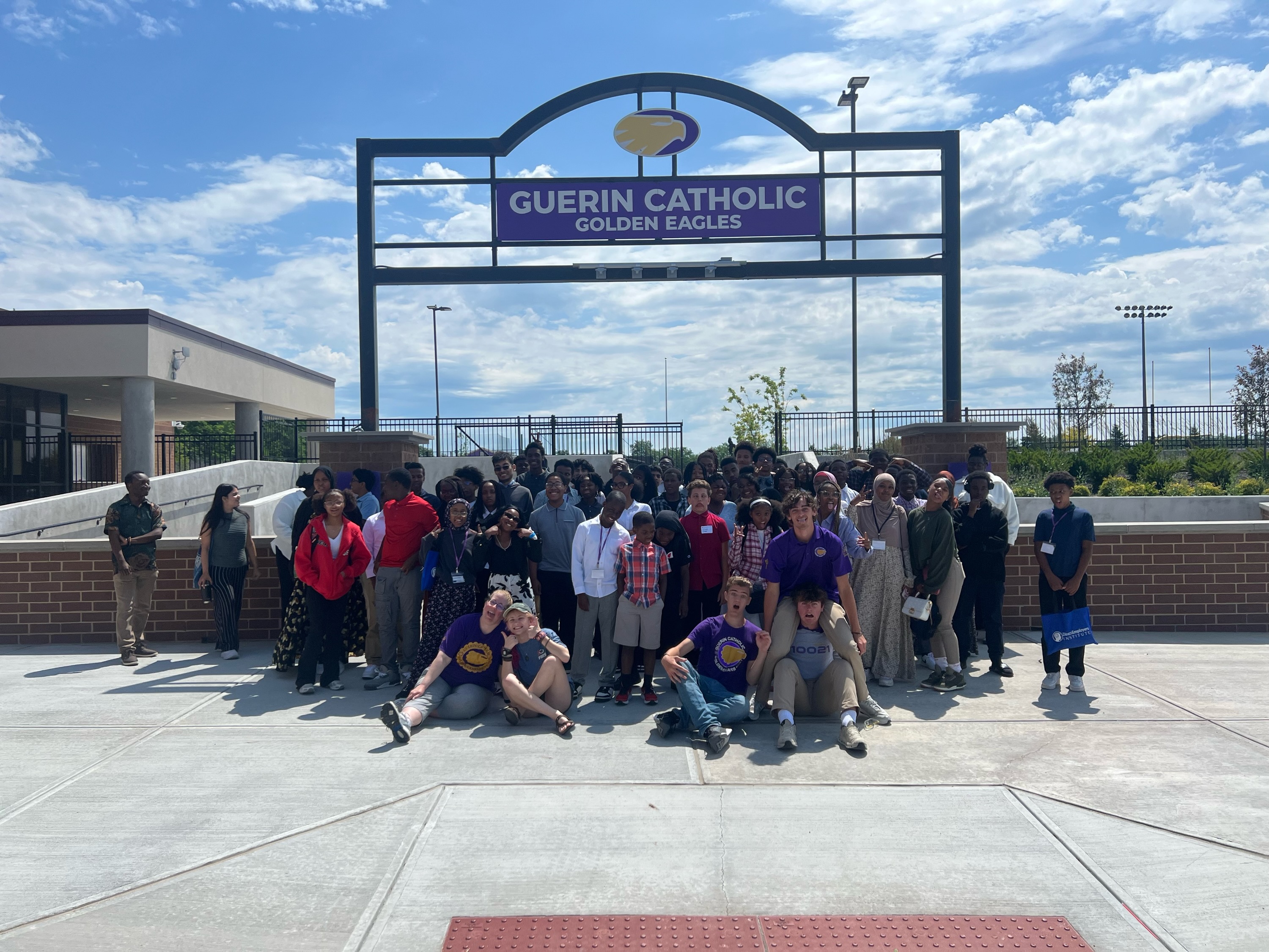 Golden Gears with students at STEM YES camp