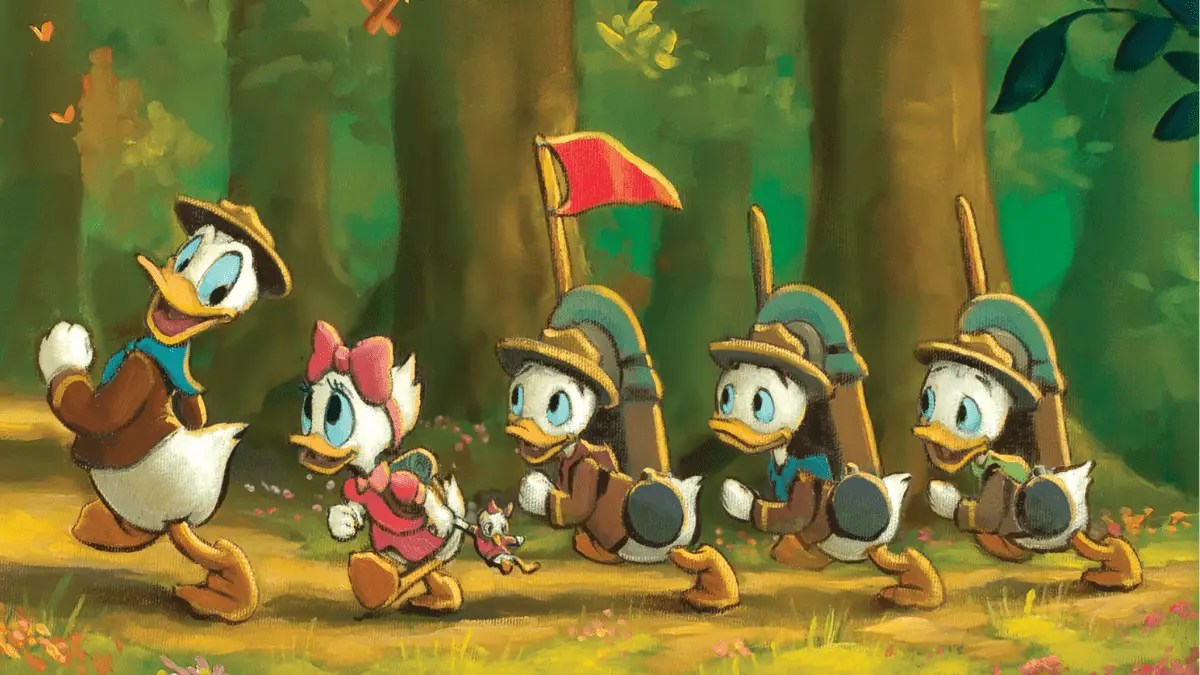 Donald Duck: Happy Camper el nuevo juego de mesa