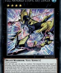 BLTR-EN003 - Full Armored Utopic Ray Lancer - Secret Rare - 1st Edition