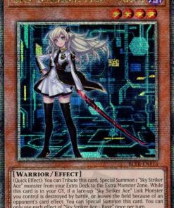 BLTR-EN116 - Sky Striker Ace - Raye - Quarter Century Secret Rare - 1st Edition