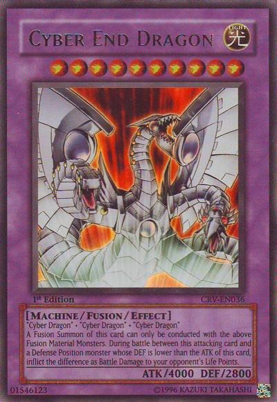 CRV-EN036 – Cyber End Dragon – Ultra Rare – 1st Edition – Team Net