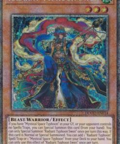 DOOD-EN014 - Radiant Typhoon Swen - Starlight Rare - 1st Edition