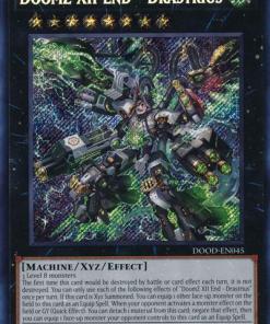 DOOD-EN045 - DoomZ XII End - Drastrius - Secret Rare - 1st Edition