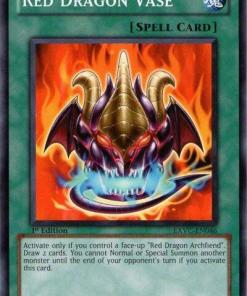 EXVC-EN046 - Red Dragon Vase - Common - 1st Edition